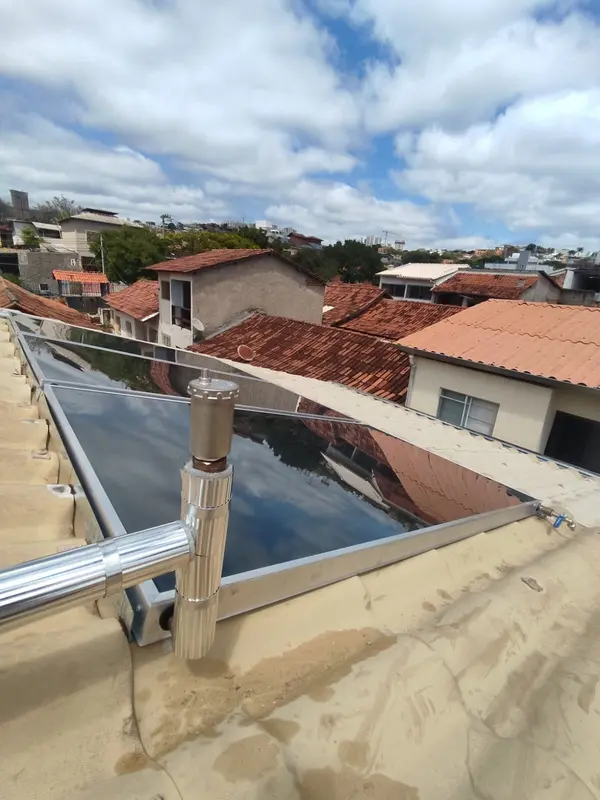 Instalação de aquecimento solar realizada pela Sollar das Gerais