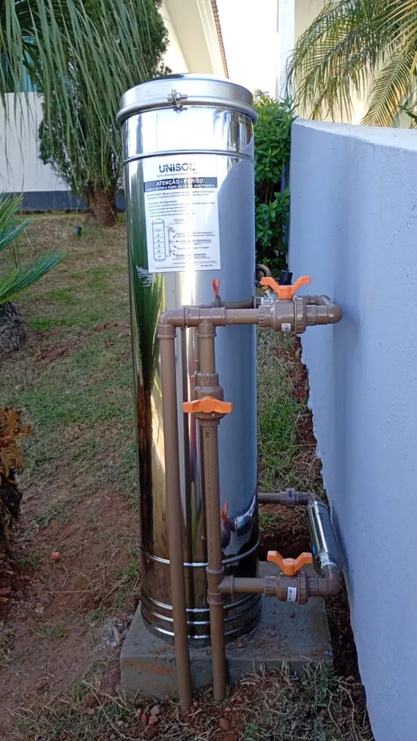 Instalação de aquecimento solar realizada pela Sollar das Gerais